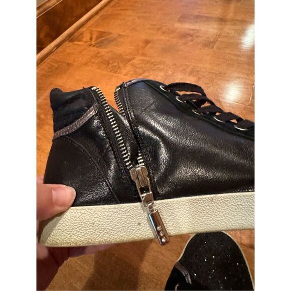 Women’s Steve Madden glitter sneakers, leather - Picture 6 of 6